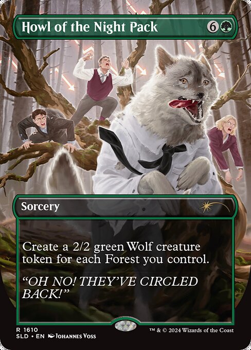 Howl of the Night Pack (1610) [Secret Lair Drop]