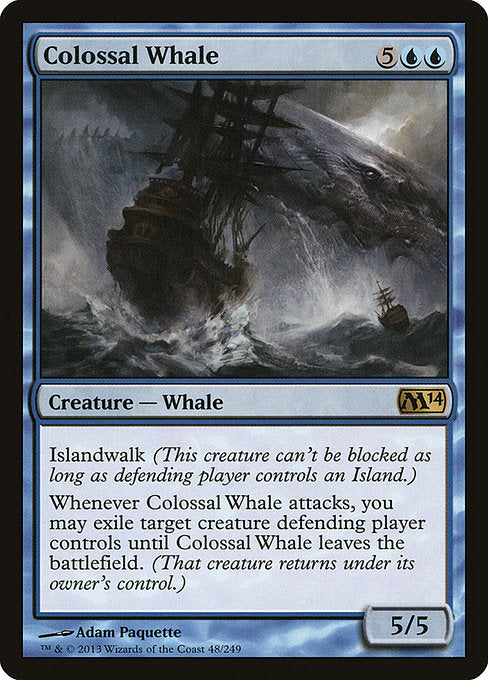 Colossal Whale (48) [Magic 2014]
