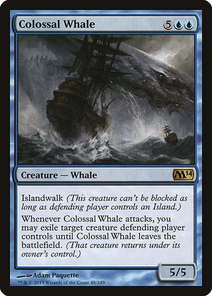 Colossal Whale (48) [Magic 2014]