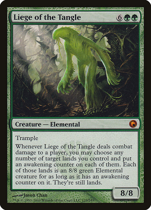 Liege of the Tangle (123) [Scars of Mirrodin]