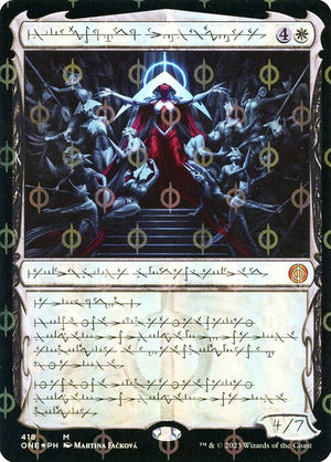 Elesh Norn, Mother of Machines (418) [Phyrexia: All Will Be One] [Showcase]
