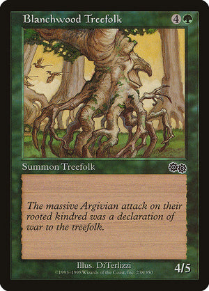 Blanchwood Treefolk (238) [Urza's Saga]