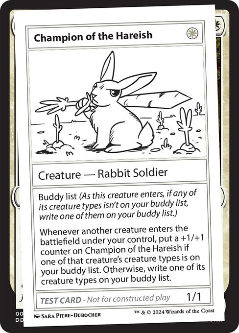 Champion of the Hareish (999-COH) [Mystery Booster 2]