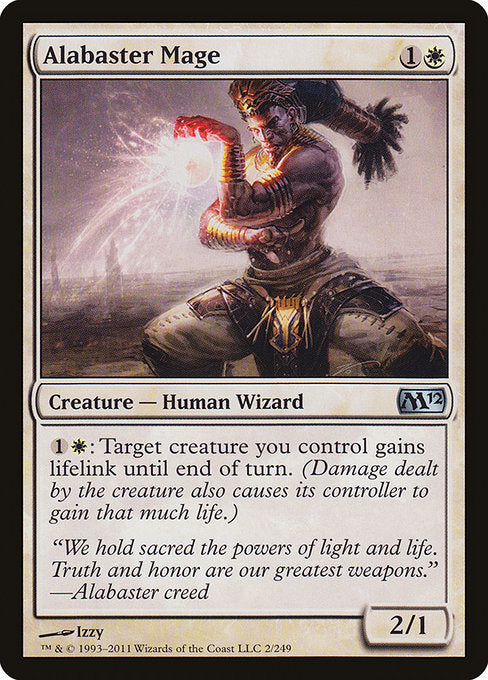 Alabaster Mage (2) [Magic 2012]