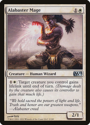 Alabaster Mage (2) [Magic 2012]