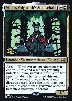 Victor, Valgavoth's Seneschal (238s) [Duskmourn: House of Horror Promos]
