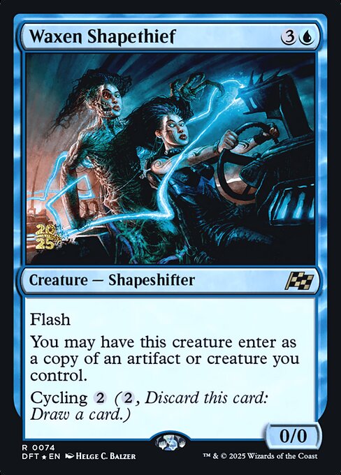 Waxen Shapethief (74s) [Aetherdrift Promos]