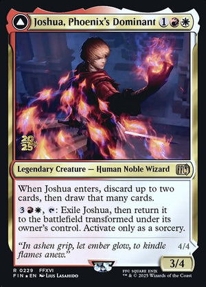 Joshua, Phoenix's Dominant // Phoenix, Warden of Fire (229s) [Final Fantasy Promos]