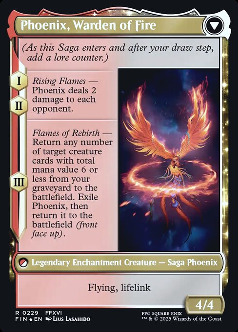 Joshua, Phoenix's Dominant // Phoenix, Warden of Fire (229s) [Final Fantasy Promos]