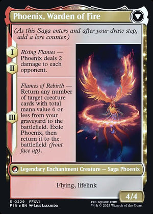 Joshua, Phoenix's Dominant // Phoenix, Warden of Fire (229s) [Final Fantasy Promos] Reverse