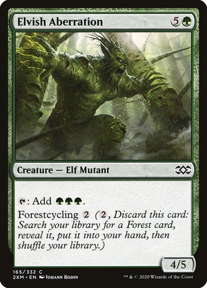 Elvish Aberration (165) [Double Masters]