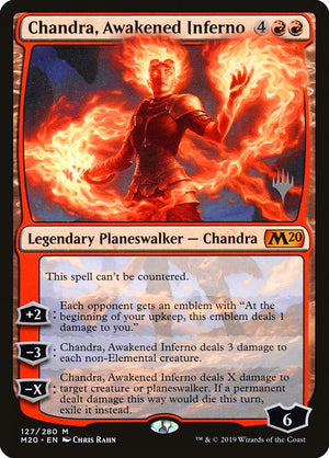 Chandra, Awakened Inferno (127p) [Core Set 2020 Promos]