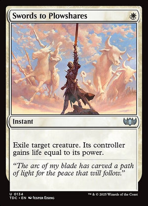 Swords to Plowshares (134) [Tarkir: Dragonstorm Commander]