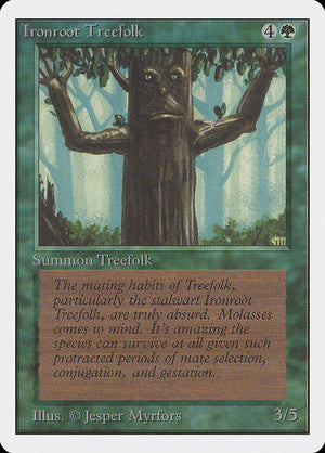 Ironroot Treefolk (204) [Unlimited Edition]