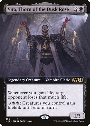 Vito, Thorn of the Dusk Rose (362) [Core Set 2021] [Extended Art]
