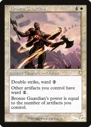 Bronze Guardian (70) [The Brothers' War Commander]
