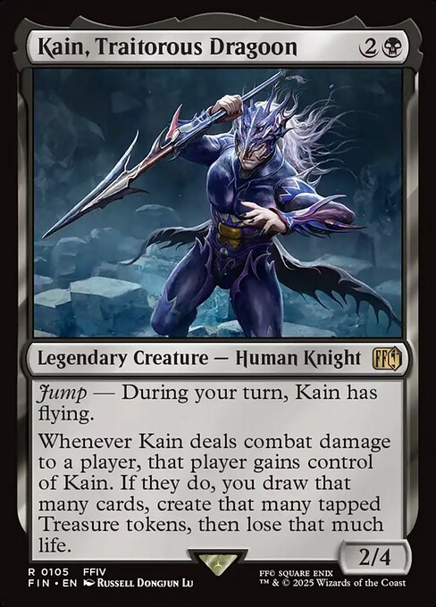 Kain, Traitorous Dragoon (105) [Final Fantasy]