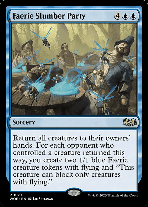 Faerie Slumber Party (311) [Wilds of Eldraine]