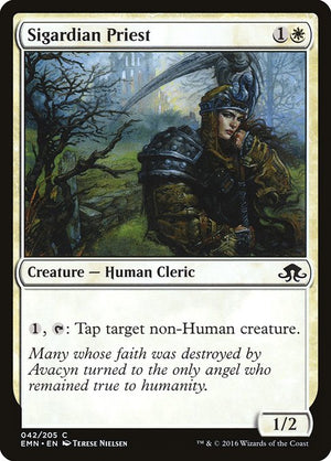 Sigardian Priest (42) [Eldritch Moon]