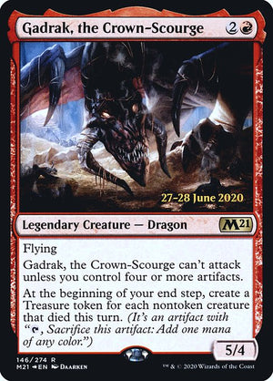 Gadrak, the Crown-Scourge (146s) [Core Set 2021 Promos]