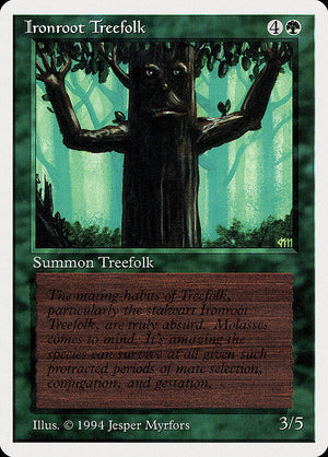 Ironroot Treefolk (204) [Summer Magic / Edgar]