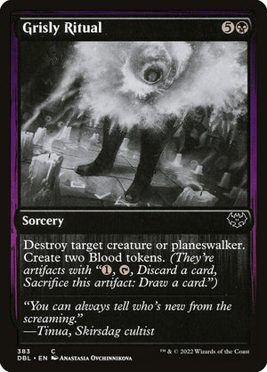 Grisly Ritual (383) [Innistrad: Double Feature]