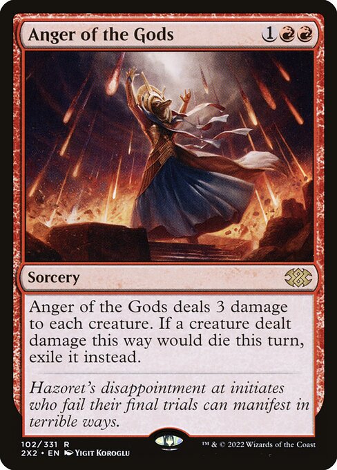 Anger of the Gods (102) [Double Masters 2022]
