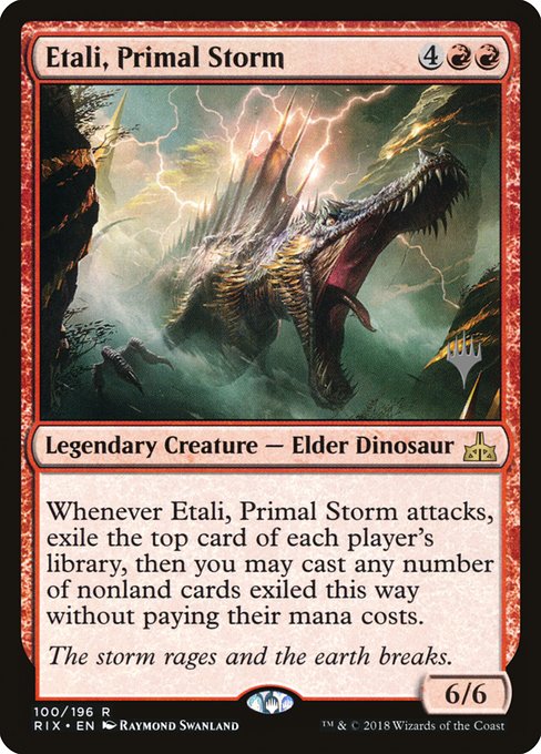 Etali, Primal Storm (100p) [Rivals of Ixalan Promos]