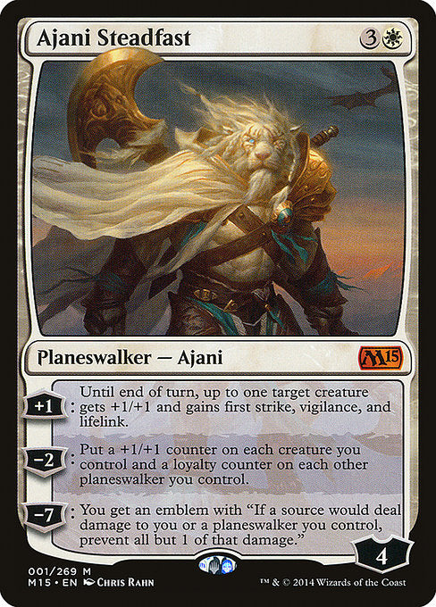 Ajani Steadfast (1) [Magic 2015]