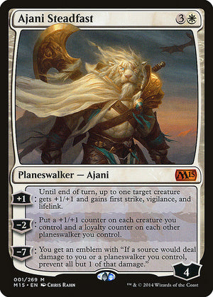 Ajani Steadfast (1) [Magic 2015]