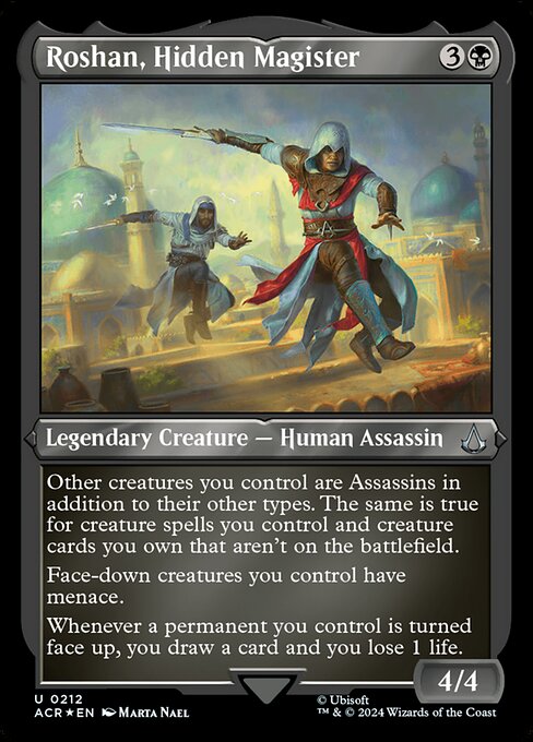 Roshan, Hidden Magister (212) [Assassin's Creed]
