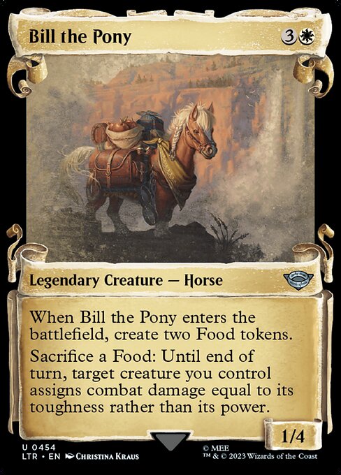 Bill the Pony (454) [The Lord of the Rings: Tales of Middle-earth] [Showcase]