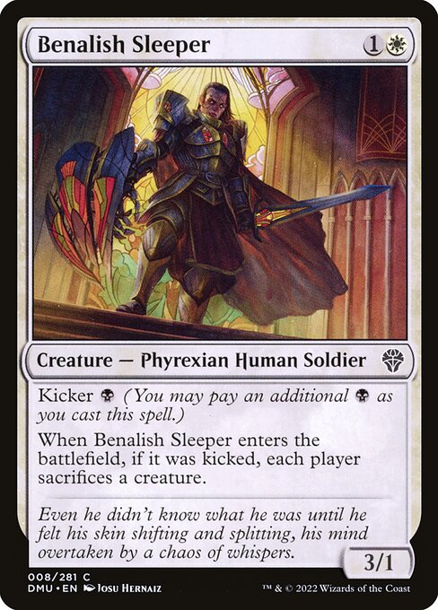 Benalish Sleeper (8) [Dominaria United]