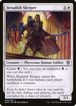 Benalish Sleeper (8) [Dominaria United]