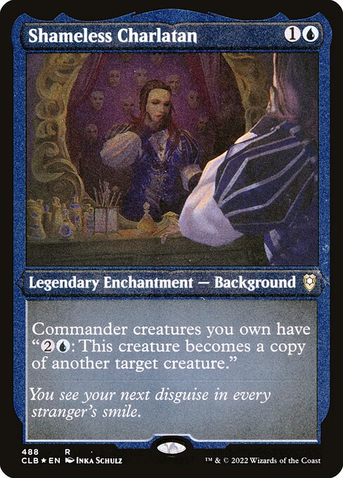 Shameless Charlatan (488) [Commander Legends: Battle for Baldur's Gate]