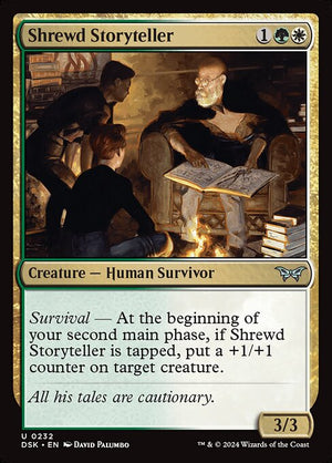 Shrewd Storyteller (232) [Duskmourn: House of Horror]
