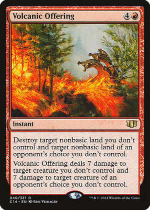 Volcanic Offering (40) [Commander 2014]
