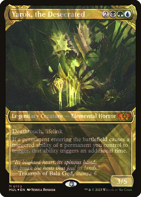 Yarok, the Desecrated (193) [Multiverse Legends] [Showcase]