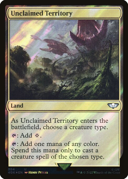 Unclaimed Territory (304★) [Warhammer 40,000 Commander]