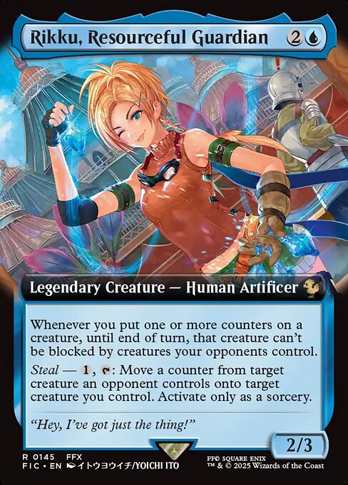 Rikku, Resourceful Guardian (145) [Final Fantasy Commander]