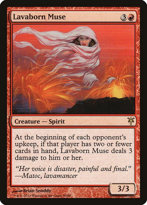 Lavaborn Muse (50) [Duel Decks: Sorin vs. Tibalt]