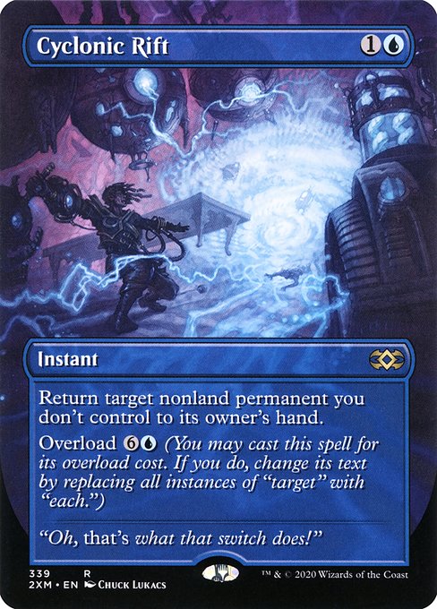 Cyclonic Rift (339) [Double Masters] [Borderless]