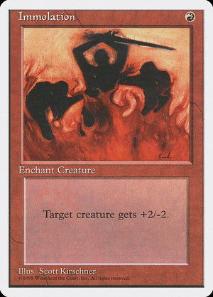 Immolation (204) [Fourth Edition]