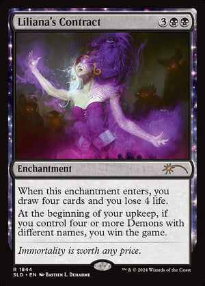 Liliana's Contract (1844) [Secret Lair Drop]