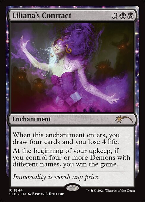 Liliana's Contract (1844) [Secret Lair Drop]