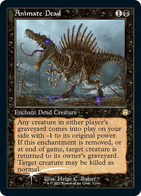Animate Dead (7) [Judge Gift Cards 2022]