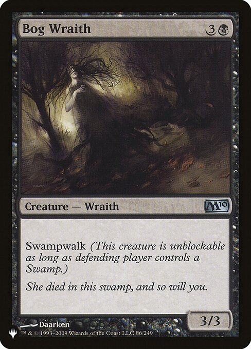 Bog Wraith (M10-86) [The List]