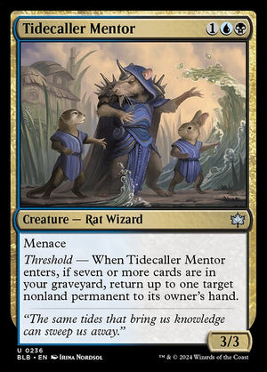 Tidecaller Mentor (236) [Bloomburrow]