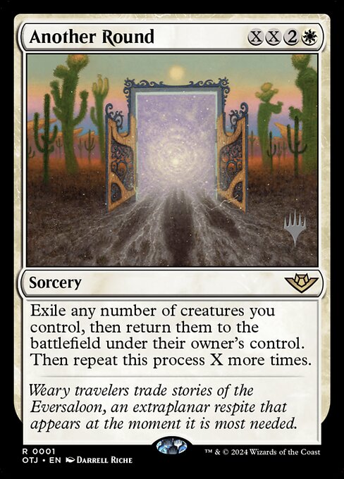 Another Round (1p) [Outlaws of Thunder Junction Promos]