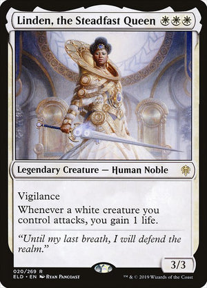 Linden, the Steadfast Queen (20) [Throne of Eldraine]